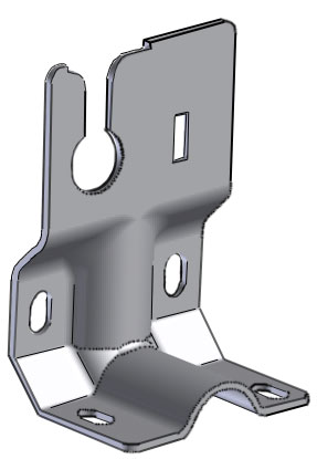 Image of Econofrost 7000 Series non-cassette Mounting Bracket