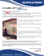 Image of meat case night cover application