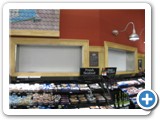 Front View of Meat Prep Room, Blinds Down Closed 2