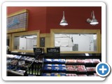 Front View of Meat Prep Room, Blinds Open